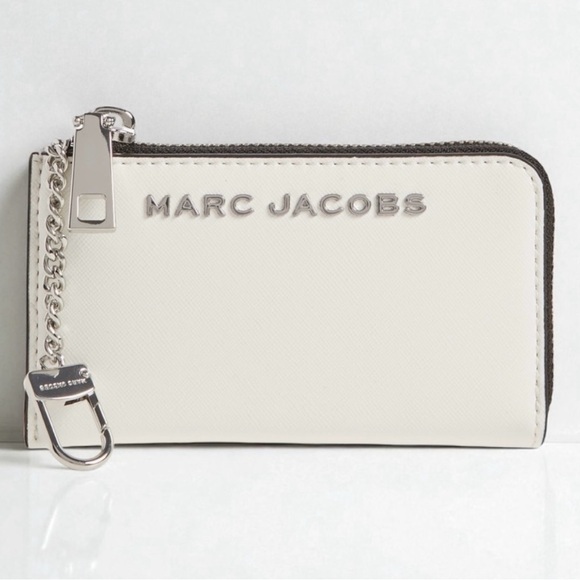 MARC JACOBS Small Zip Card Wallet in Cotton (NWT) - Picture 2 of 6